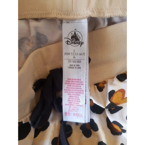 Minnie Mouse Womens Size Small Lounge Wear Pants Animal Print Disney Sleepwear - Picture 7 of 12
